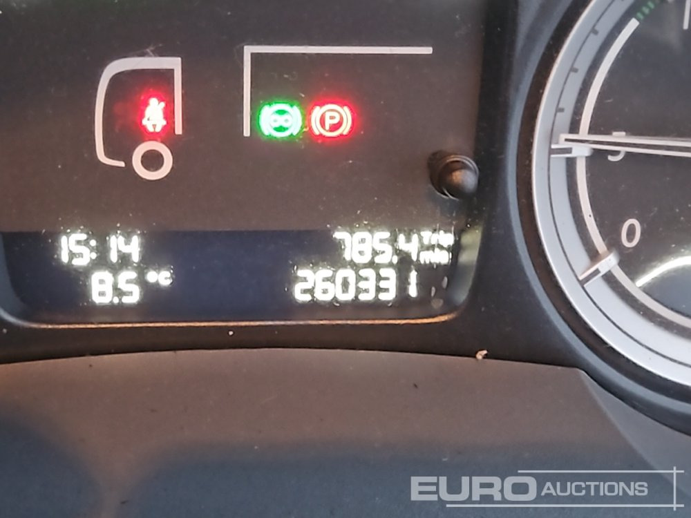 Kamion s otvorenim sandukom za prijevoz teških strojeva 2016 DAF CF400: slika Kamion s otvorenim sandukom za prijevoz teških strojeva 2016 DAF CF400