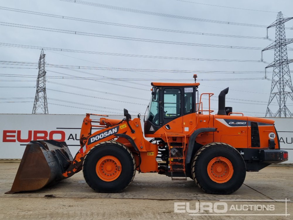 2016 Doosan DL350-5 - Utovarivač na kotačima: slika 2016 Doosan DL350-5 - Utovarivač na kotačima 2016 Doosan DL350-5 - Utovarivač na kotačima: slika 2016 Doosan DL350-5 - Utovarivač na kotačima