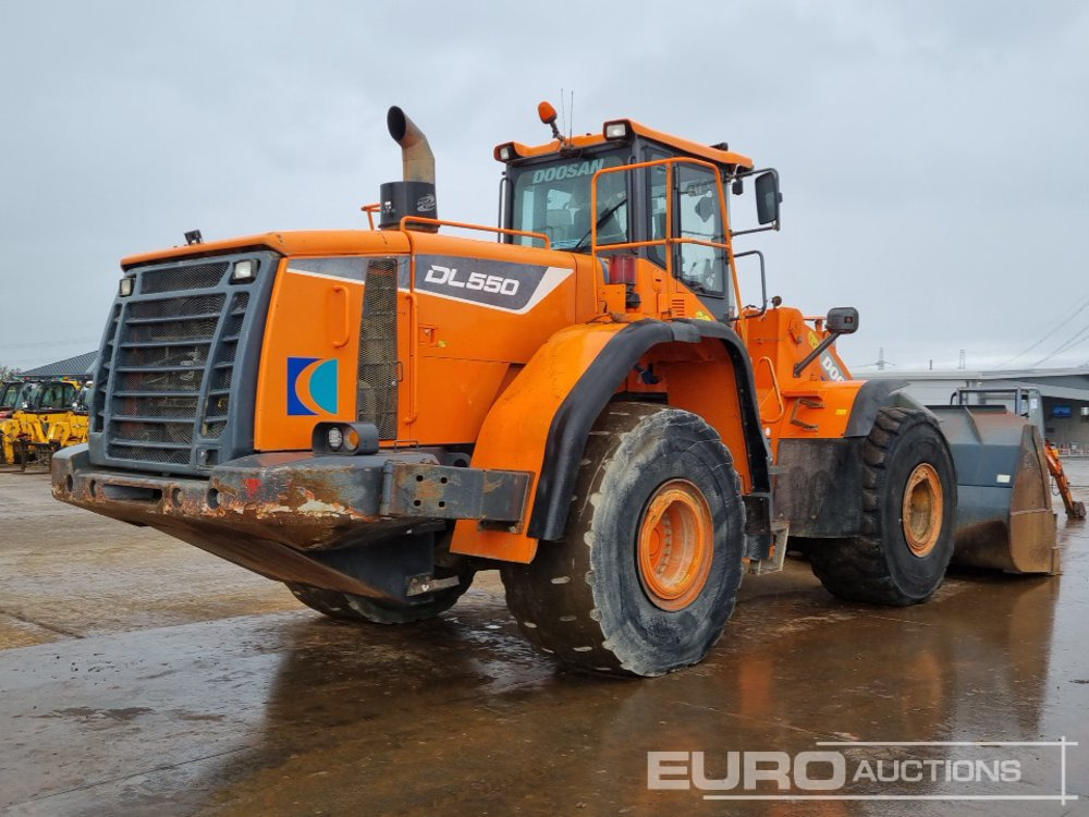 2016 Doosan DL550-5 - Utovarivač na kotačima: slika 2016 Doosan DL550-5 - Utovarivač na kotačima 2016 Doosan DL550-5 - Utovarivač na kotačima: slika 2016 Doosan DL550-5 - Utovarivač na kotačima