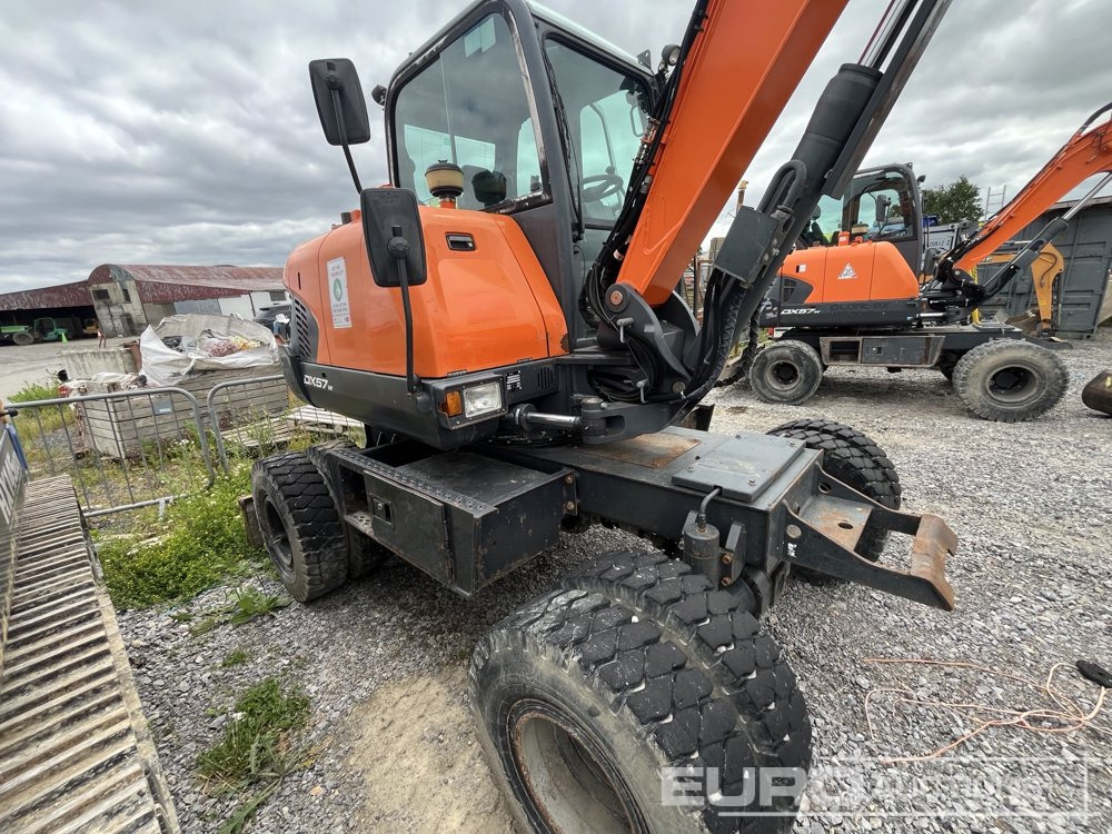 2016 Doosan DX57W-5 - Bager na kotačima: slika 2016 Doosan DX57W-5 - Bager na kotačima 2016 Doosan DX57W-5 - Bager na kotačima: slika 2016 Doosan DX57W-5 - Bager na kotačima