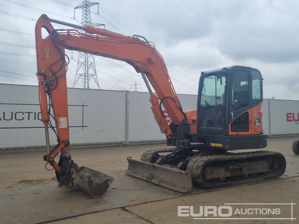 2016 Doosan DX85R-3 - Mini bager: slika 2016 Doosan DX85R-3 - Mini bager 2016 Doosan DX85R-3 - Mini bager: slika 2016 Doosan DX85R-3 - Mini bager