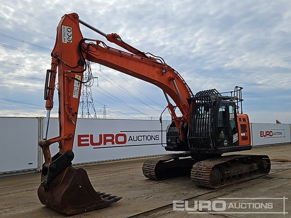 2016 Hitachi ZX225USLC-5B - Bager gusjeničar: slika 2016 Hitachi ZX225USLC-5B - Bager gusjeničar 2016 Hitachi ZX225USLC-5B - Bager gusjeničar: slika 2016 Hitachi ZX225USLC-5B - Bager gusjeničar