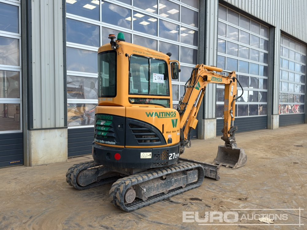 2016 Hyundai R27Z-9 - Mini bager: slika 2016 Hyundai R27Z-9 - Mini bager 2016 Hyundai R27Z-9 - Mini bager: slika 2016 Hyundai R27Z-9 - Mini bager