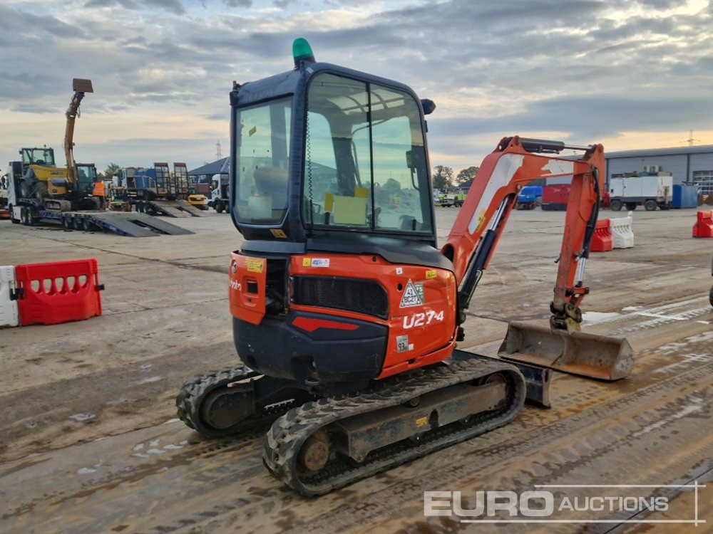 2016 Kubota U27-4 - Mini bager: slika 2016 Kubota U27-4 - Mini bager 2016 Kubota U27-4 - Mini bager: slika 2016 Kubota U27-4 - Mini bager