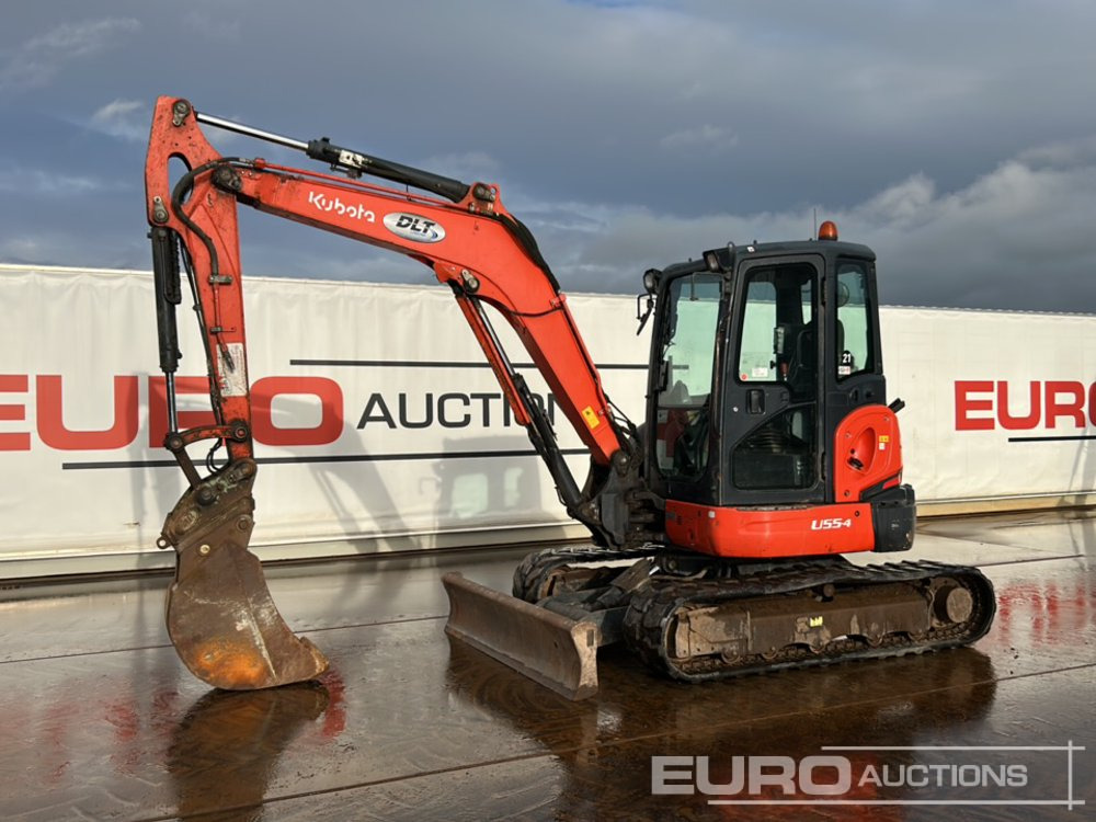 2016 Kubota U55-4 - Mini bager: slika 2016 Kubota U55-4 - Mini bager 2016 Kubota U55-4 - Mini bager: slika 2016 Kubota U55-4 - Mini bager
