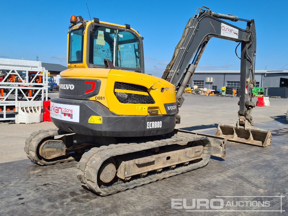 2016 Volvo ECR88D - Mini bager: slika 2016 Volvo ECR88D - Mini bager 2016 Volvo ECR88D - Mini bager: slika 2016 Volvo ECR88D - Mini bager