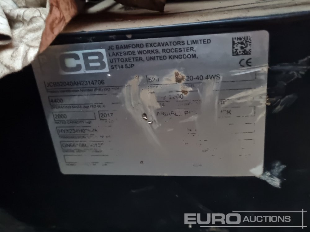 2017 JCB 520-40 - Teleskopski rukovatelj: slika 2017 JCB 520-40 - Teleskopski rukovatelj 2017 JCB 520-40 - Teleskopski rukovatelj: slika 2017 JCB 520-40 - Teleskopski rukovatelj