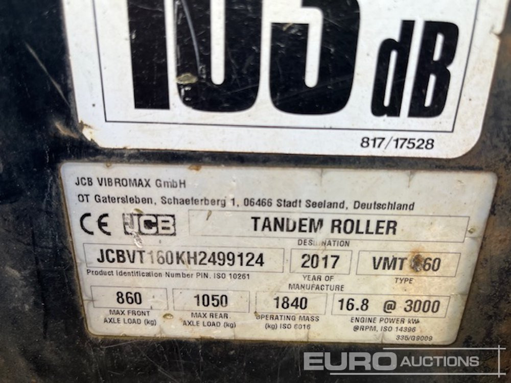 2017 JCB VMT160-80 - Valjak: slika 2017 JCB VMT160-80 - Valjak 2017 JCB VMT160-80 - Valjak: slika 2017 JCB VMT160-80 - Valjak