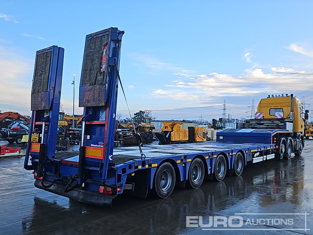 2017 Kassbohrer 4 Axle Extendable Stepframe Low Loader Trailer, 1 Rear Stear Axle, Out Riggers, Hydraulic Fliptoe Ramps - Poluprikolica s niskim utovarivačem: slika 2017 Kassbohrer 4 Axle Extendable Stepframe Low Loader Trailer, 1 Rear Stear Axle, Out Riggers, Hydraulic Fliptoe Ramps - Poluprikolica s niskim utovarivačem 2017 Kassbohrer 4 Axle Extendable Stepframe Low Loader Trailer, 1 Rear Stear Axle, Out Riggers, Hydraulic Fliptoe Ramps - Poluprikolica s niskim utovarivačem: slika 2017 Kassbohrer 4 Axle Extendable Stepframe Low Loader Trailer, 1 Rear Stear Axle, Out Riggers, Hydraulic Fliptoe Ramps - Poluprikolica s niskim utovarivačem