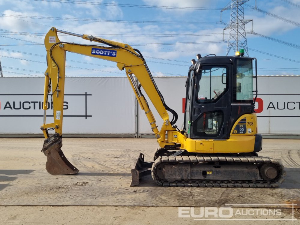 2017 Komatsu PC55MR-3 - Mini bager: slika 2017 Komatsu PC55MR-3 - Mini bager 2017 Komatsu PC55MR-3 - Mini bager: slika 2017 Komatsu PC55MR-3 - Mini bager