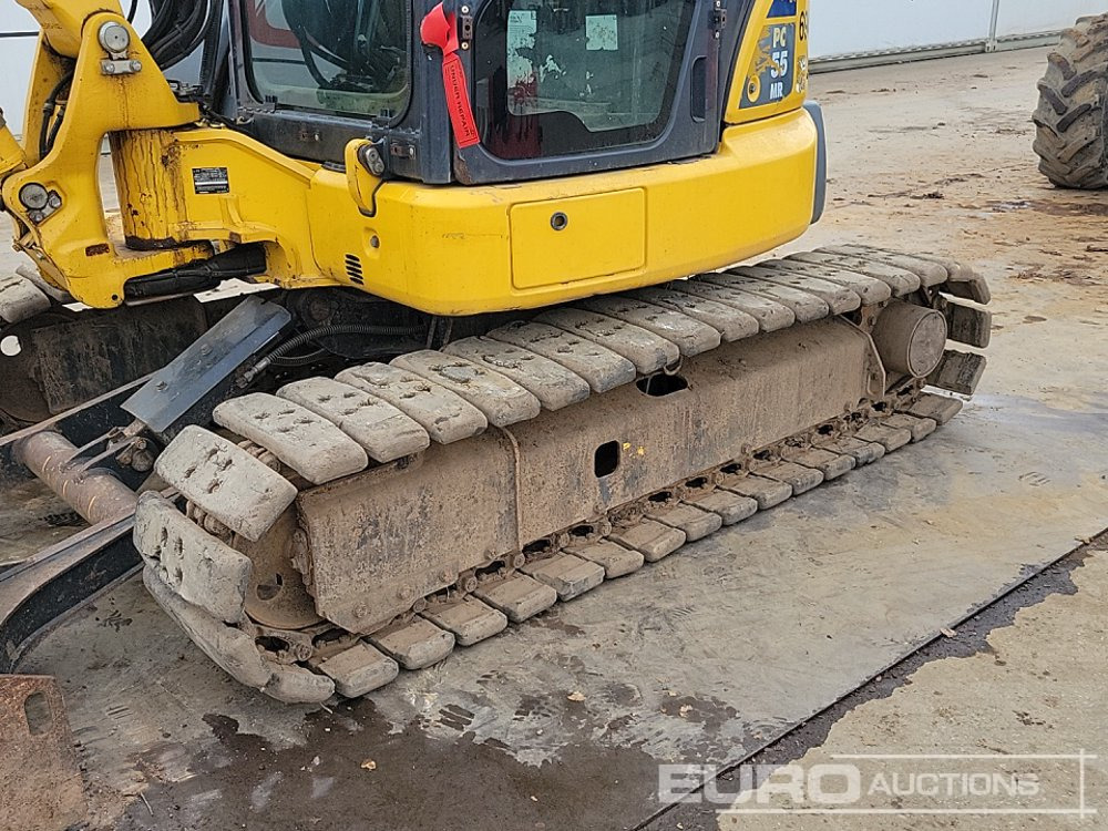 Mini bager 2017 Komatsu PC55MR-3: slika Mini bager 2017 Komatsu PC55MR-3