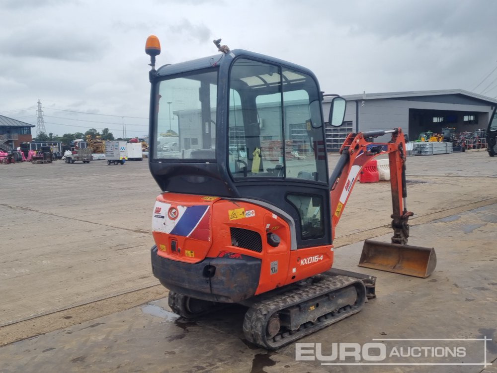 2017 Kubota KX016-4 - Mini bager: slika 2017 Kubota KX016-4 - Mini bager 2017 Kubota KX016-4 - Mini bager: slika 2017 Kubota KX016-4 - Mini bager