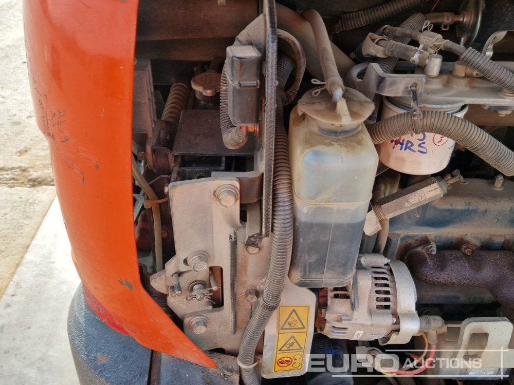 Mini bager 2017 Kubota KX016-4: slika Mini bager 2017 Kubota KX016-4