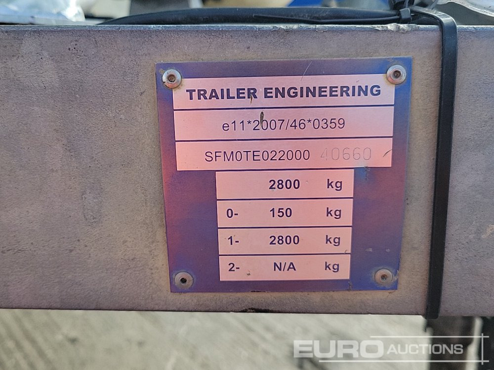 Cisterna za skladištenje 2017 Trailer Engineering Single Axle Plastic Water Bowser, Honda Petrol Pump: slika Cisterna za skladištenje 2017 Trailer Engineering Single Axle Plastic Water Bowser, Honda Petrol Pump