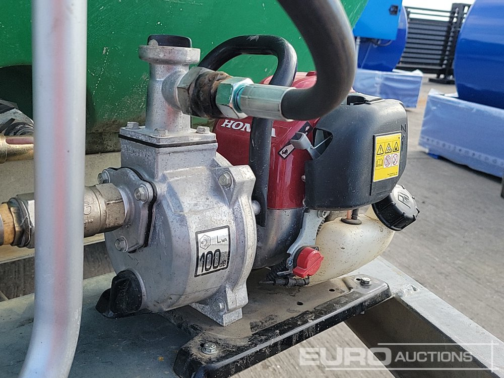 Cisterna za skladištenje 2017 Trailer Engineering Single Axle Plastic Water Bowser, Honda Petrol Pump: slika Cisterna za skladištenje 2017 Trailer Engineering Single Axle Plastic Water Bowser, Honda Petrol Pump