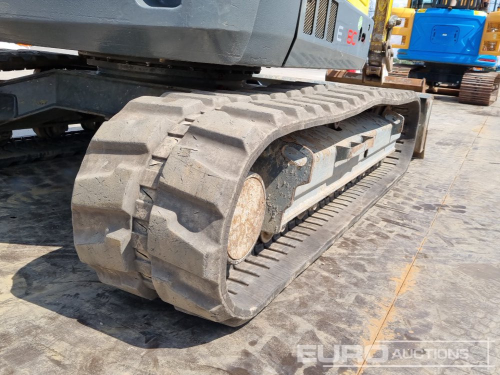 Mini bager 2017 Wacker Neuson EZ80: slika Mini bager 2017 Wacker Neuson EZ80