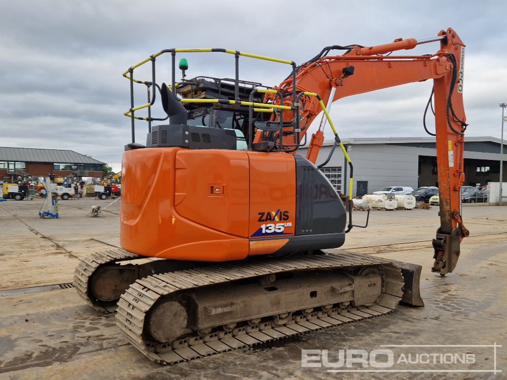 2018 Hitachi ZX135US-6 - Bager gusjeničar: slika 2018 Hitachi ZX135US-6 - Bager gusjeničar 2018 Hitachi ZX135US-6 - Bager gusjeničar: slika 2018 Hitachi ZX135US-6 - Bager gusjeničar