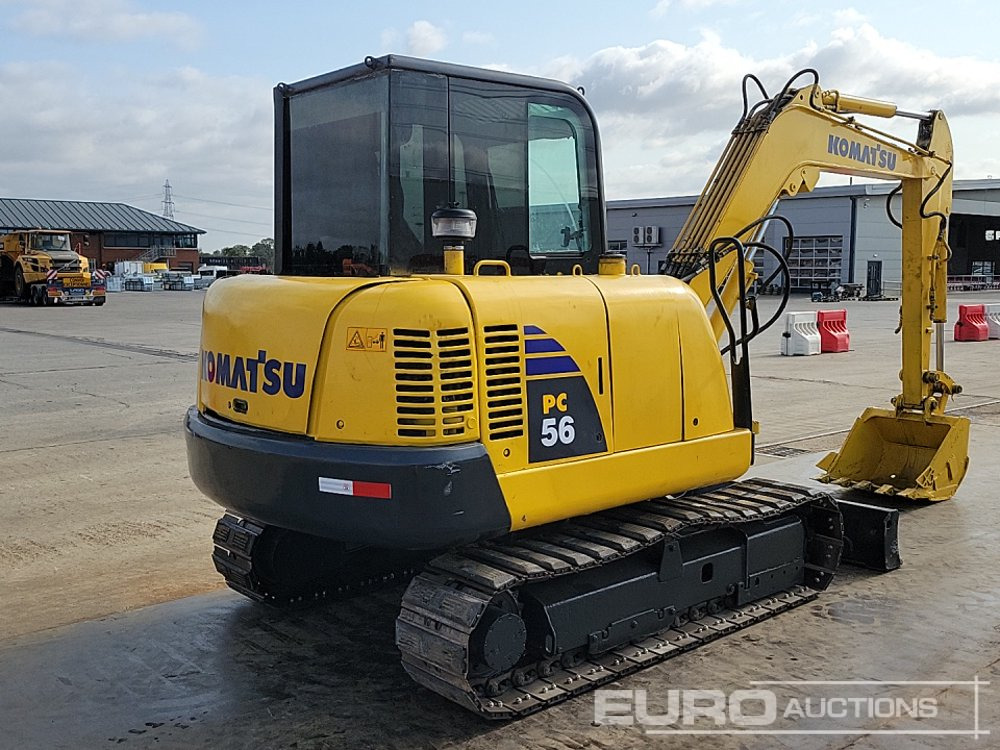 2018 Komatsu PC56-7 - Mini bager: slika 2018 Komatsu PC56-7 - Mini bager 2018 Komatsu PC56-7 - Mini bager: slika 2018 Komatsu PC56-7 - Mini bager