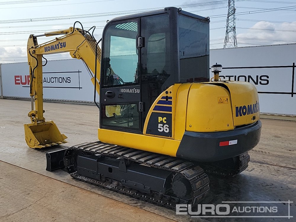 2018 Komatsu PC56-7 - Mini bager: slika 2018 Komatsu PC56-7 - Mini bager 2018 Komatsu PC56-7 - Mini bager: slika 2018 Komatsu PC56-7 - Mini bager