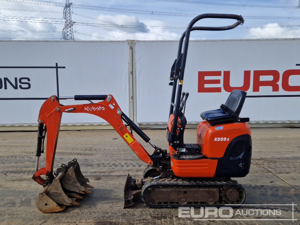 2018 Kubota K008-3 - Mini bager: slika 2018 Kubota K008-3 - Mini bager 2018 Kubota K008-3 - Mini bager: slika 2018 Kubota K008-3 - Mini bager