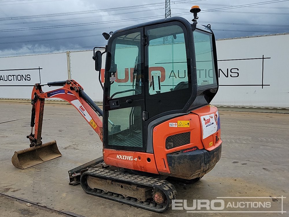 2018 Kubota KX016-4 - Mini bager: slika 2018 Kubota KX016-4 - Mini bager 2018 Kubota KX016-4 - Mini bager: slika 2018 Kubota KX016-4 - Mini bager
