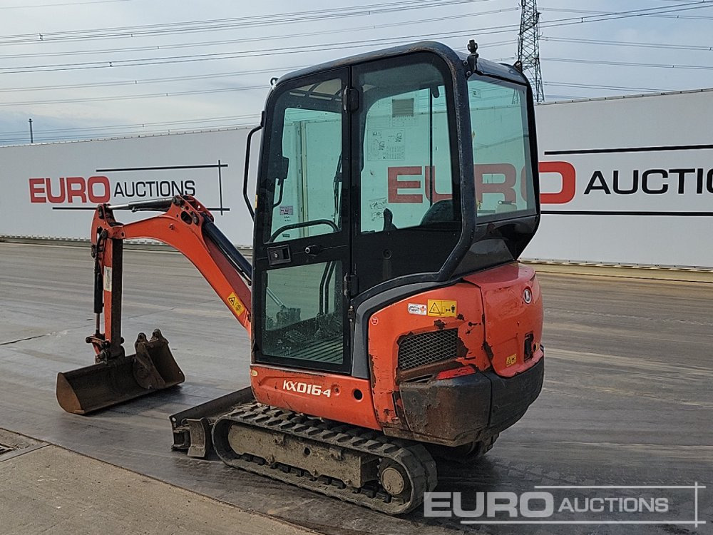 2018 Kubota KX016-4 - Mini bager: slika 2018 Kubota KX016-4 - Mini bager 2018 Kubota KX016-4 - Mini bager: slika 2018 Kubota KX016-4 - Mini bager