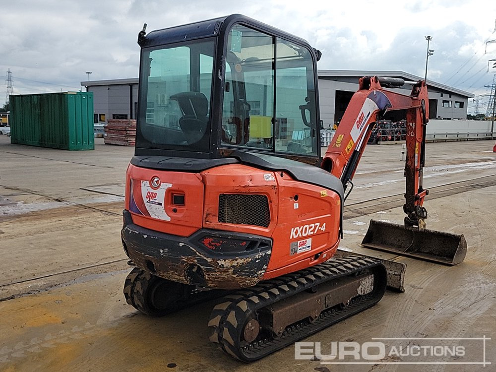 2018 Kubota KX027-4 - Mini bager: slika 2018 Kubota KX027-4 - Mini bager 2018 Kubota KX027-4 - Mini bager: slika 2018 Kubota KX027-4 - Mini bager