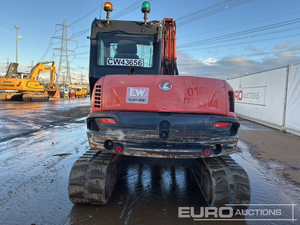 2018 Kubota KX080-4A - Mini bager: slika 2018 Kubota KX080-4A - Mini bager 2018 Kubota KX080-4A - Mini bager: slika 2018 Kubota KX080-4A - Mini bager