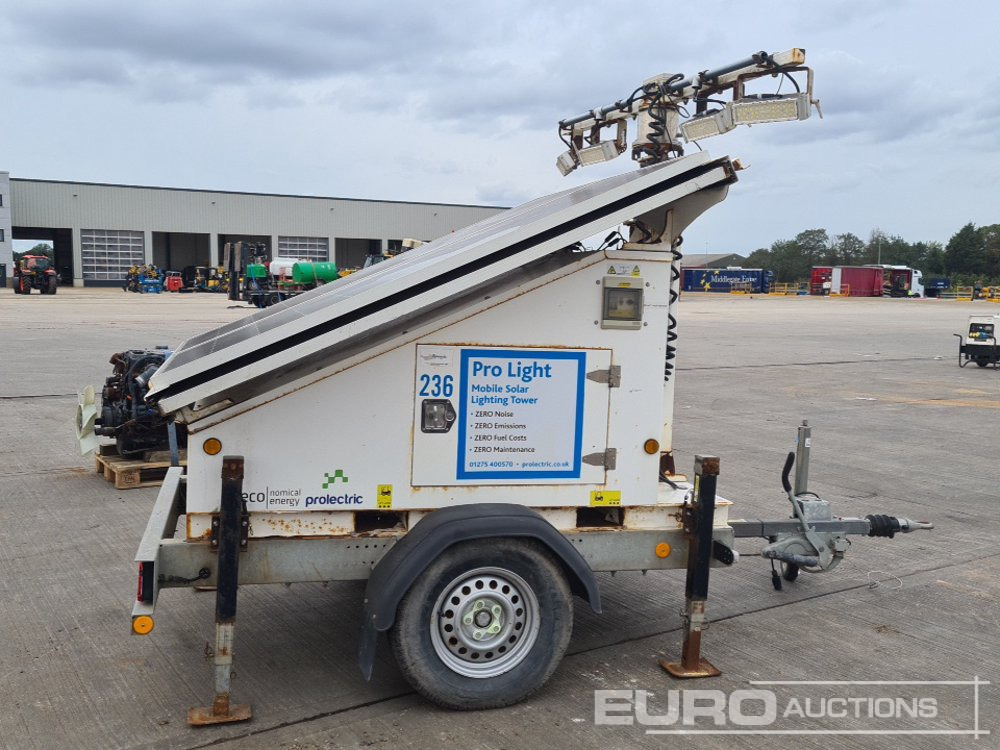 Rasvjetni stup 2018 Prolectric ProLight Solar Tower: slika Rasvjetni stup 2018 Prolectric ProLight Solar Tower