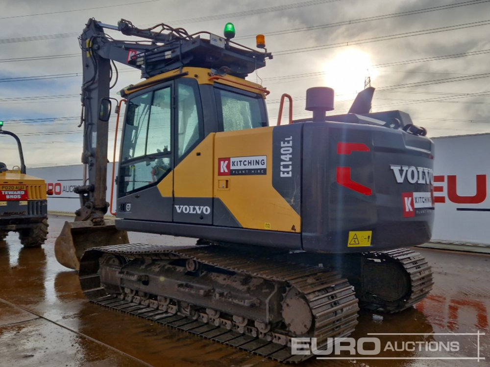 2018 Volvo EC140EL - Bager gusjeničar: slika 2018 Volvo EC140EL - Bager gusjeničar 2018 Volvo EC140EL - Bager gusjeničar: slika 2018 Volvo EC140EL - Bager gusjeničar