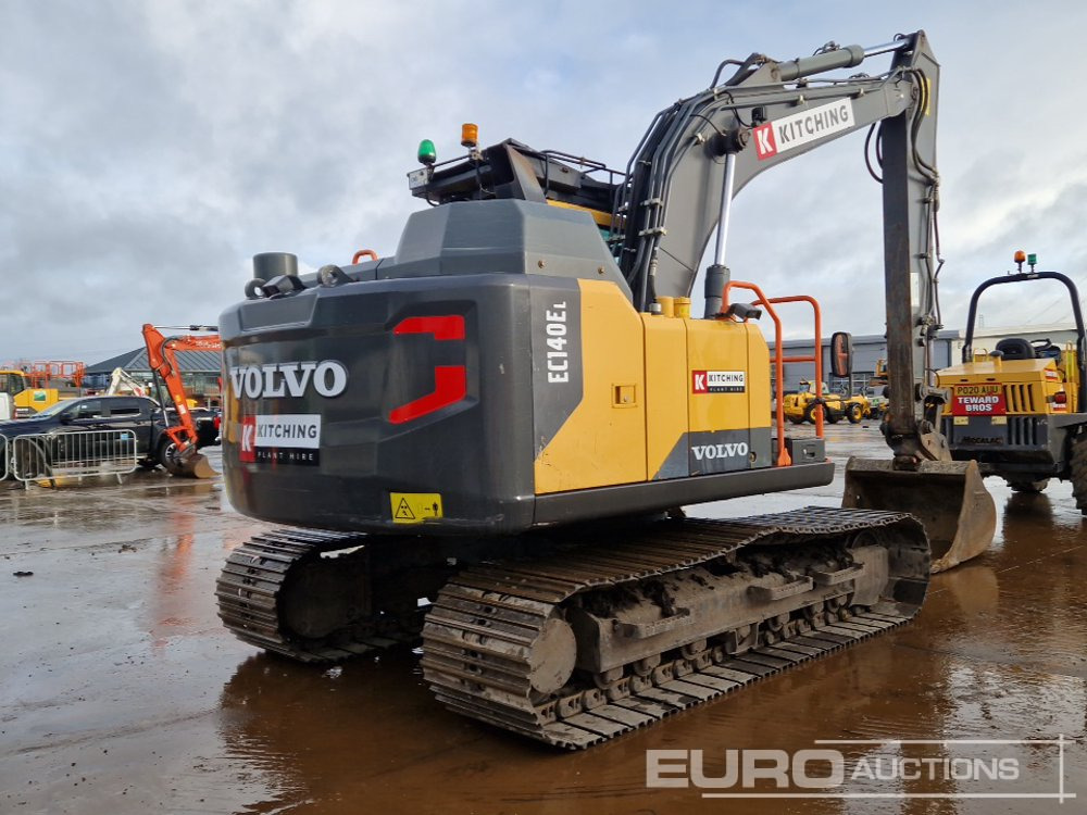 2018 Volvo EC140EL - Bager gusjeničar: slika 2018 Volvo EC140EL - Bager gusjeničar 2018 Volvo EC140EL - Bager gusjeničar: slika 2018 Volvo EC140EL - Bager gusjeničar