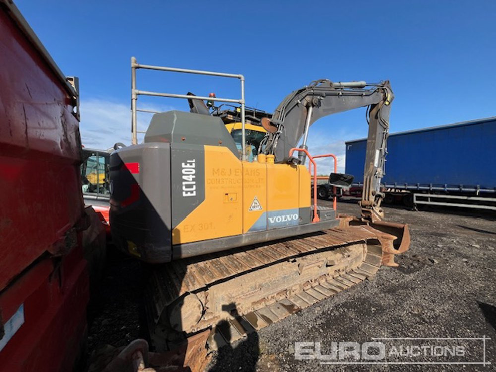 2018 Volvo EC140EL - Bager gusjeničar: slika 2018 Volvo EC140EL - Bager gusjeničar 2018 Volvo EC140EL - Bager gusjeničar: slika 2018 Volvo EC140EL - Bager gusjeničar
