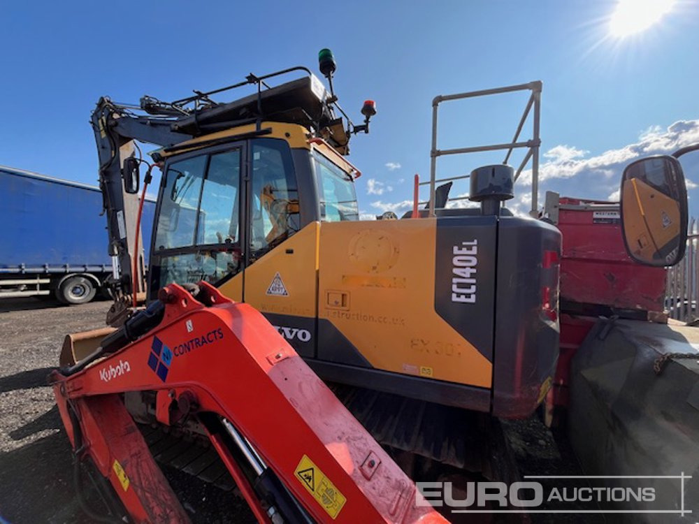 2018 Volvo EC140EL - Bager gusjeničar: slika 2018 Volvo EC140EL - Bager gusjeničar 2018 Volvo EC140EL - Bager gusjeničar: slika 2018 Volvo EC140EL - Bager gusjeničar