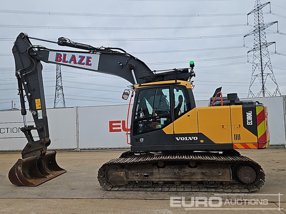 2018 Volvo EC180EL - Bager gusjeničar: slika 2018 Volvo EC180EL - Bager gusjeničar 2018 Volvo EC180EL - Bager gusjeničar: slika 2018 Volvo EC180EL - Bager gusjeničar