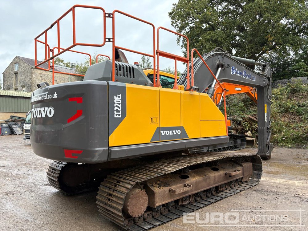 2018 Volvo EC220EL - Bager gusjeničar: slika 2018 Volvo EC220EL - Bager gusjeničar 2018 Volvo EC220EL - Bager gusjeničar: slika 2018 Volvo EC220EL - Bager gusjeničar