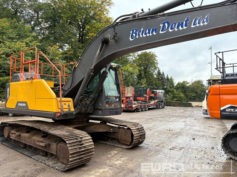 2018 Volvo EC220EL - Bager gusjeničar: slika 2018 Volvo EC220EL - Bager gusjeničar 2018 Volvo EC220EL - Bager gusjeničar: slika 2018 Volvo EC220EL - Bager gusjeničar