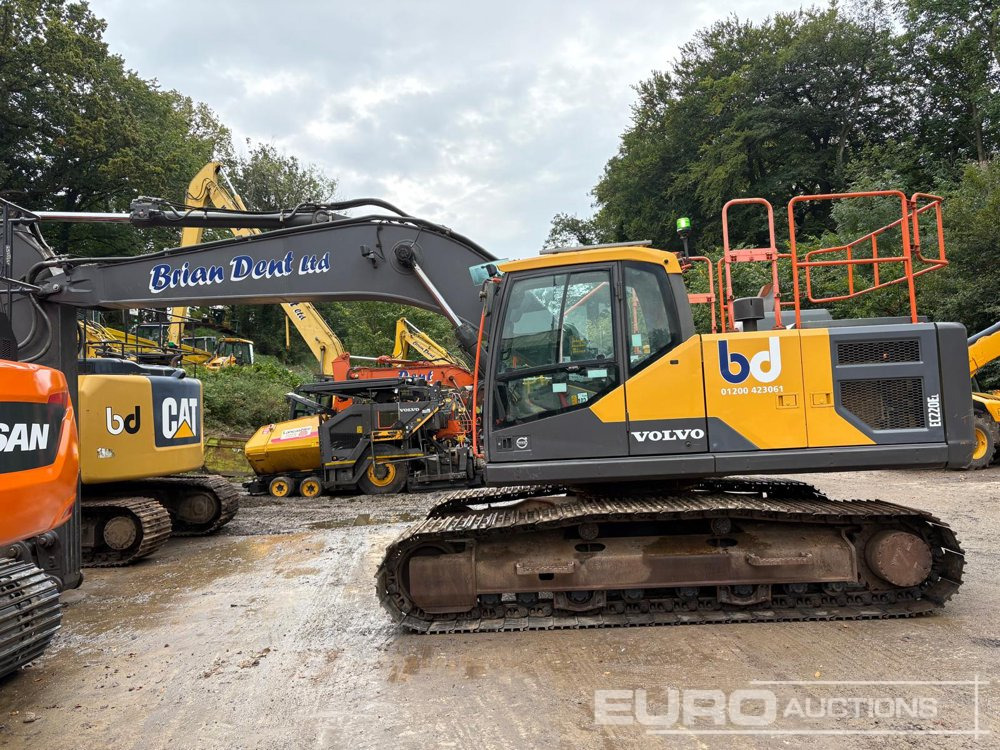 2018 Volvo EC220EL - Bager gusjeničar: slika 2018 Volvo EC220EL - Bager gusjeničar 2018 Volvo EC220EL - Bager gusjeničar: slika 2018 Volvo EC220EL - Bager gusjeničar