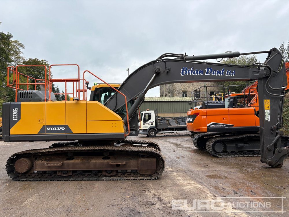2018 Volvo EC220EL - Bager gusjeničar: slika 2018 Volvo EC220EL - Bager gusjeničar 2018 Volvo EC220EL - Bager gusjeničar: slika 2018 Volvo EC220EL - Bager gusjeničar