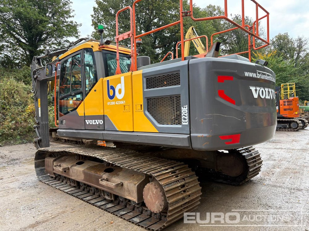 2018 Volvo EC220EL - Bager gusjeničar: slika 2018 Volvo EC220EL - Bager gusjeničar 2018 Volvo EC220EL - Bager gusjeničar: slika 2018 Volvo EC220EL - Bager gusjeničar