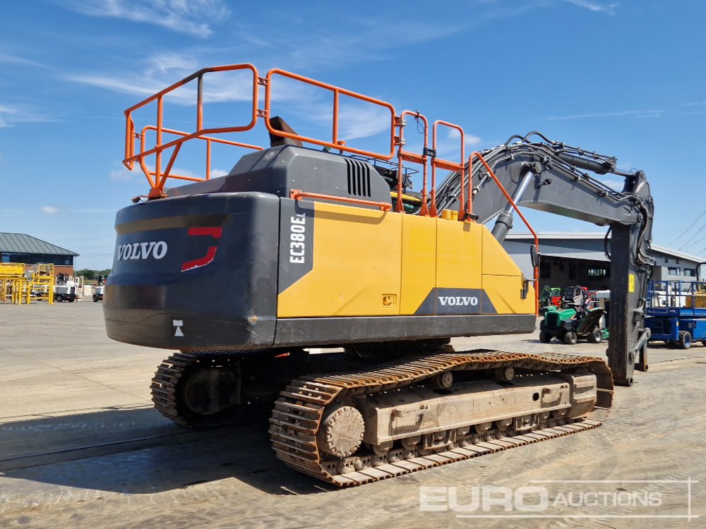 2018 Volvo EC380EL - Bager gusjeničar: slika 2018 Volvo EC380EL - Bager gusjeničar 2018 Volvo EC380EL - Bager gusjeničar: slika 2018 Volvo EC380EL - Bager gusjeničar