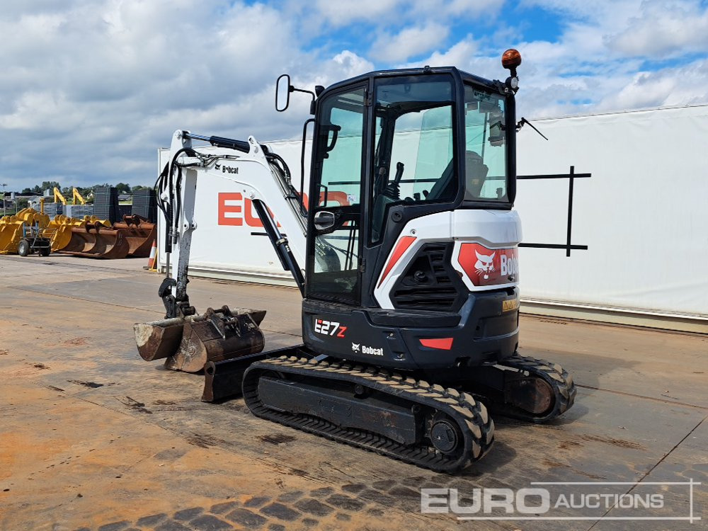 2019 Bobcat E27Z - Mini bager: slika 2019 Bobcat E27Z - Mini bager 2019 Bobcat E27Z - Mini bager: slika 2019 Bobcat E27Z - Mini bager