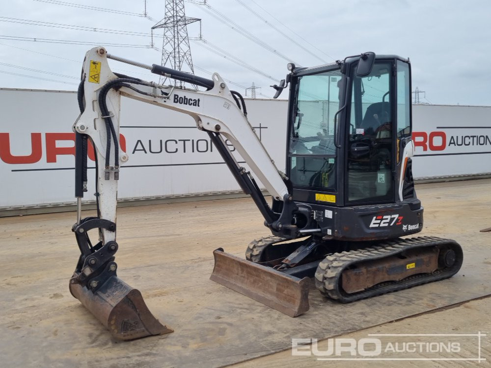 2019 Bobcat E27Z - Mini bager: slika 2019 Bobcat E27Z - Mini bager 2019 Bobcat E27Z - Mini bager: slika 2019 Bobcat E27Z - Mini bager
