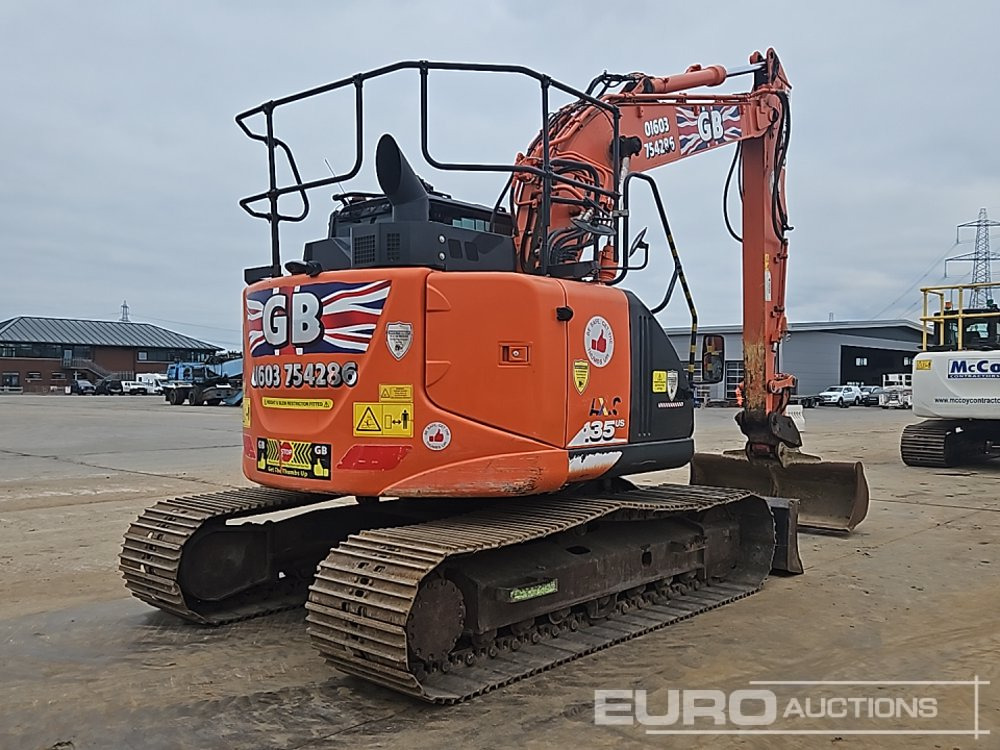 2019 Hitachi ZX135US-6 - Bager gusjeničar: slika 2019 Hitachi ZX135US-6 - Bager gusjeničar 2019 Hitachi ZX135US-6 - Bager gusjeničar: slika 2019 Hitachi ZX135US-6 - Bager gusjeničar