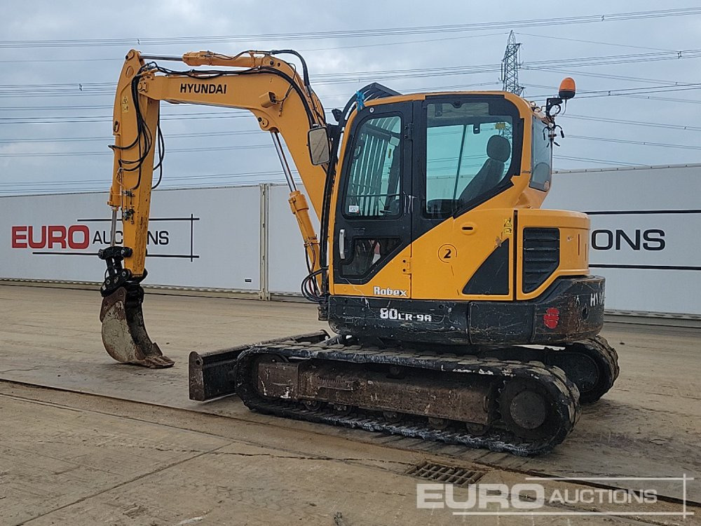 2019 Hyundai R80CR-9A - Mini bager: slika 2019 Hyundai R80CR-9A - Mini bager 2019 Hyundai R80CR-9A - Mini bager: slika 2019 Hyundai R80CR-9A - Mini bager