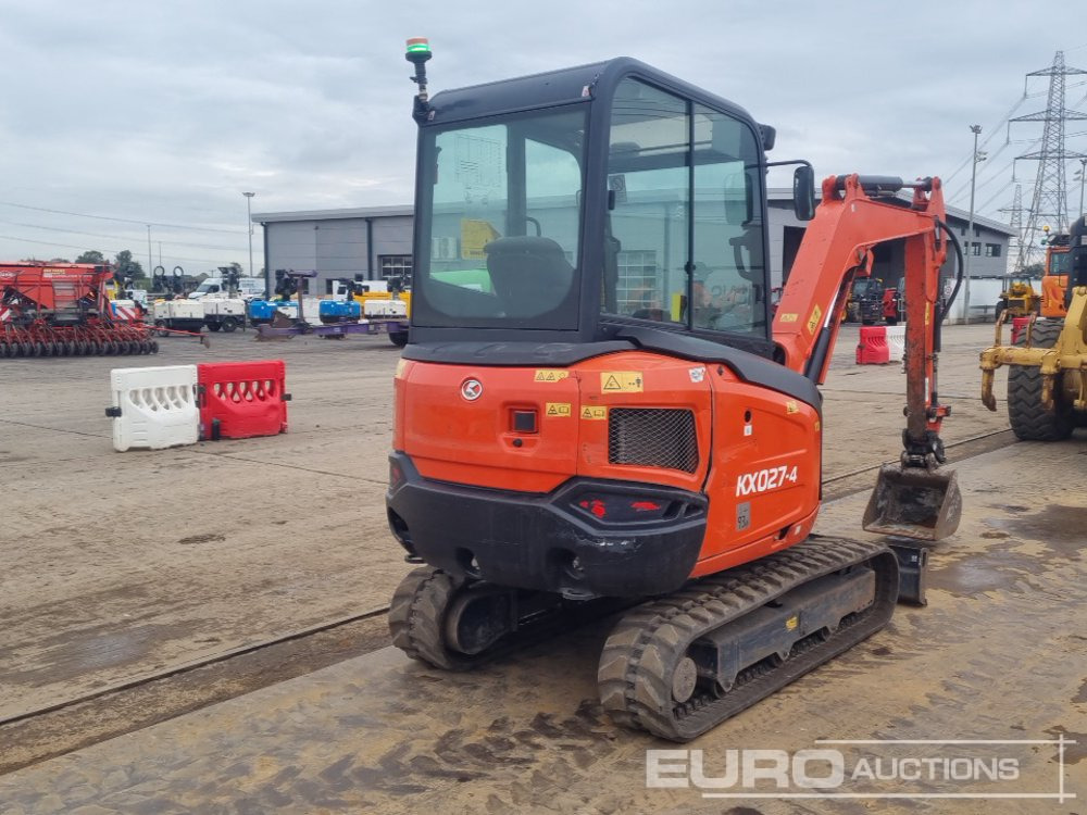 2019 Kubota KX027-4 - Mini bager: slika 2019 Kubota KX027-4 - Mini bager 2019 Kubota KX027-4 - Mini bager: slika 2019 Kubota KX027-4 - Mini bager