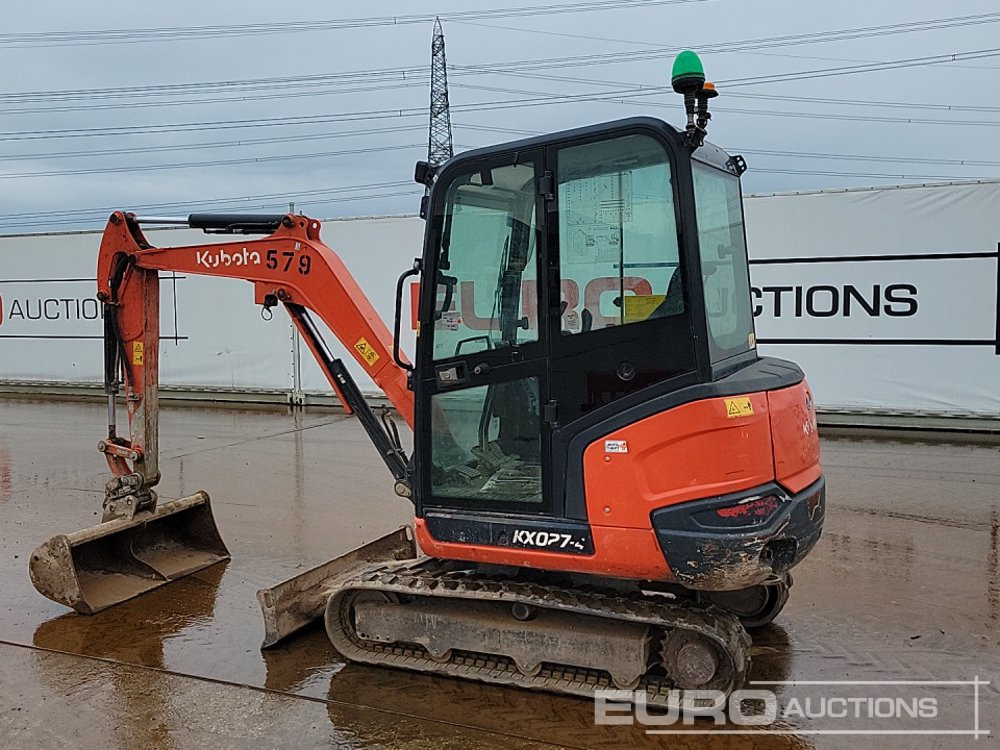 2019 Kubota KX027-4 - Mini bager: slika 2019 Kubota KX027-4 - Mini bager 2019 Kubota KX027-4 - Mini bager: slika 2019 Kubota KX027-4 - Mini bager