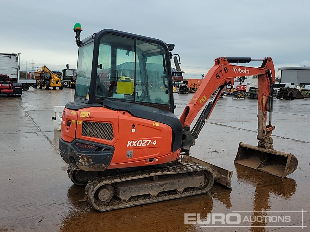 2019 Kubota KX027-4 - Mini bager: slika 2019 Kubota KX027-4 - Mini bager 2019 Kubota KX027-4 - Mini bager: slika 2019 Kubota KX027-4 - Mini bager