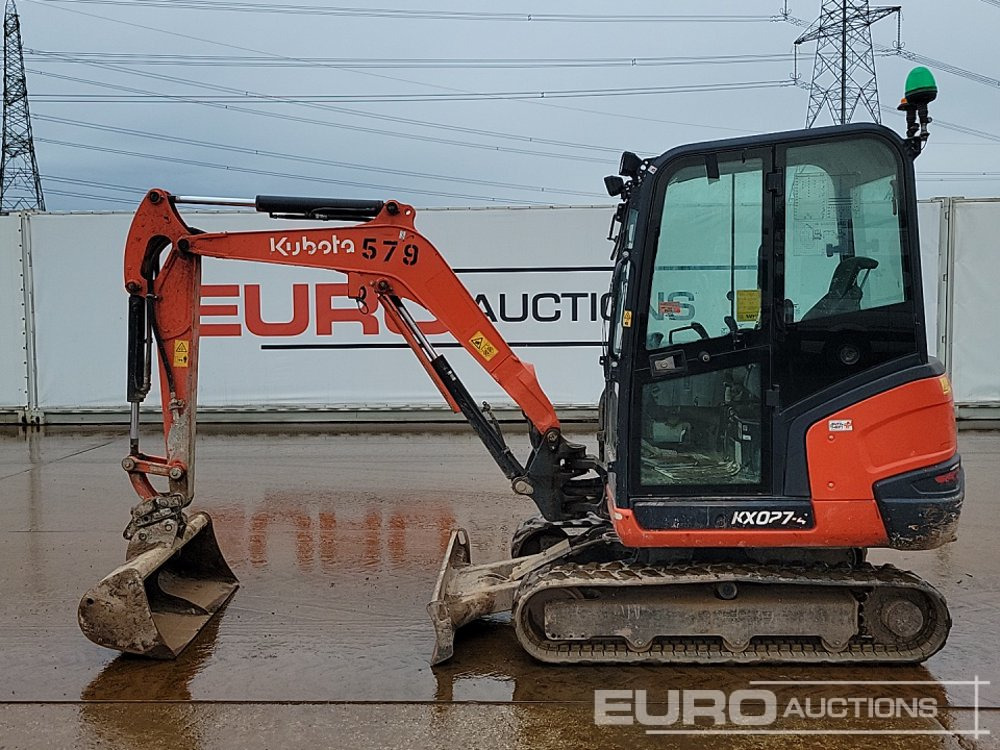 2019 Kubota KX027-4 - Mini bager: slika 2019 Kubota KX027-4 - Mini bager 2019 Kubota KX027-4 - Mini bager: slika 2019 Kubota KX027-4 - Mini bager