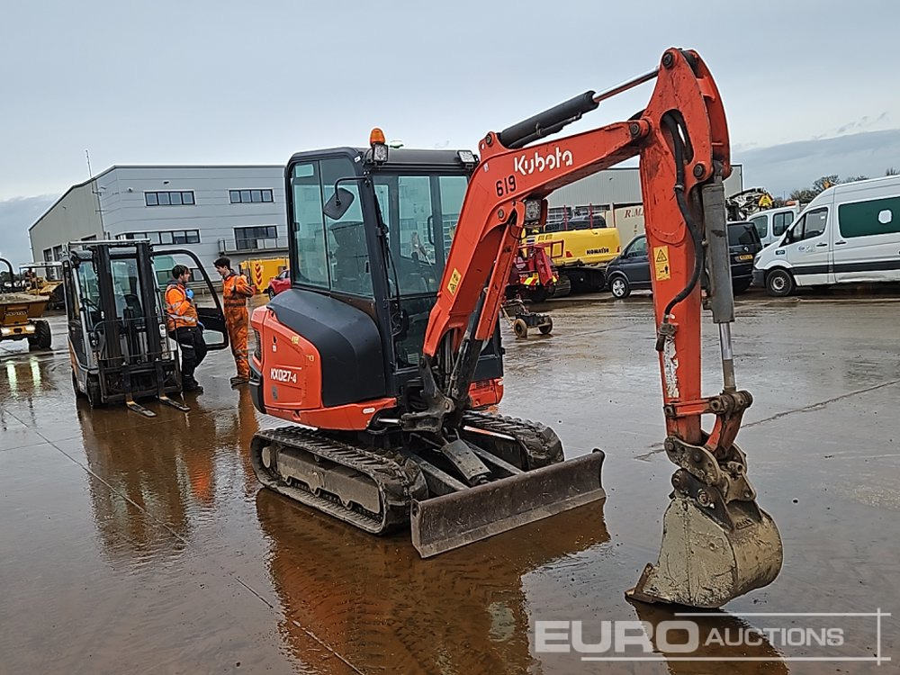 Mini bager 2019 Kubota KX027-4: slika Mini bager 2019 Kubota KX027-4