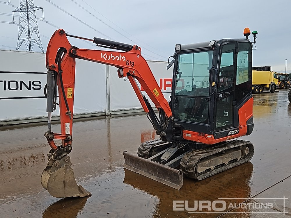 2019 Kubota KX027-4 - Mini bager: slika 2019 Kubota KX027-4 - Mini bager 2019 Kubota KX027-4 - Mini bager: slika 2019 Kubota KX027-4 - Mini bager